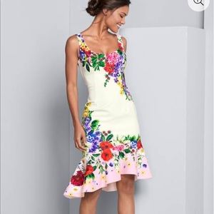 Venus Ruffle Trim Detail Dress